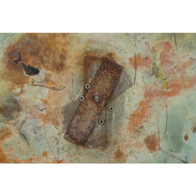 Early 20th Century Copper Architectural Rosette Element For Sale - Image 14 of 16