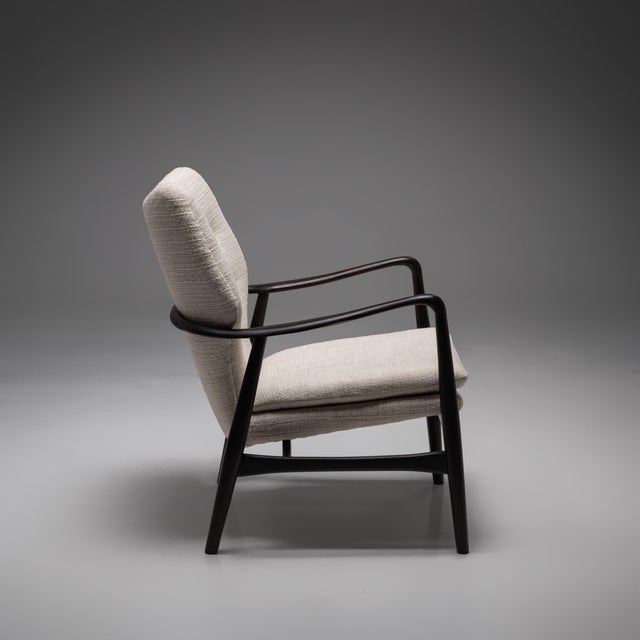 Model MS-6 Chair by Madsen & Schübell for Vik & Blindheim, 1950s For Sale - Image 3 of 14