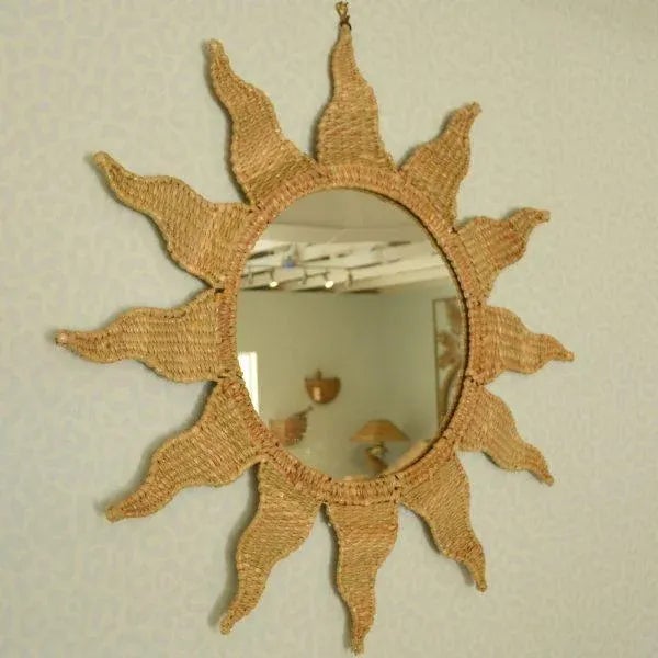 Mario Lopez Torres Morning Sun Burst Mirror Mario Lopez Torres For Sale - Image 4 of 4