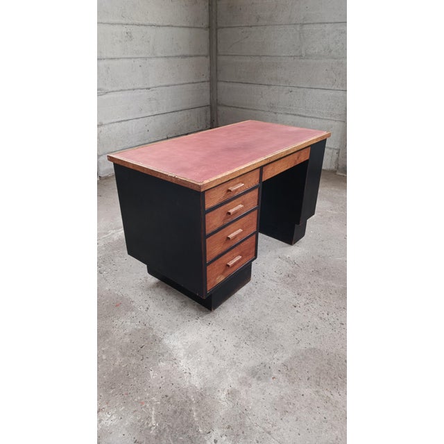 Black Modern Dutch Desk by J.A. Muntendam For Sale - Image 8 of 16