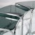 Mid-Century Modern Glass & Chromed Tubular Steel Nesting Tables in the Style of Marcel Breuer, 1950s, Set of 3 For Sale - Image 3 of 6