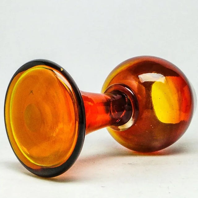 Vase from Cracow Glassworks, Poland, 1970s For Sale - Image 4 of 8