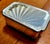 1940s 1940s Vintage English Sterling Silver and Guilloche Enamel Jewelry Box For Sale - Image 5 of 9