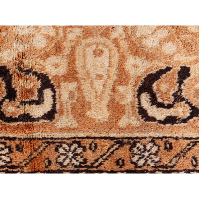 Large Antique Indian Agra Rug For Sale - Image 9 of 10