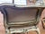French Louis XV Corbeille Settee With Original Distressed Patina and Shell Crest For Sale - Image 15 of 18