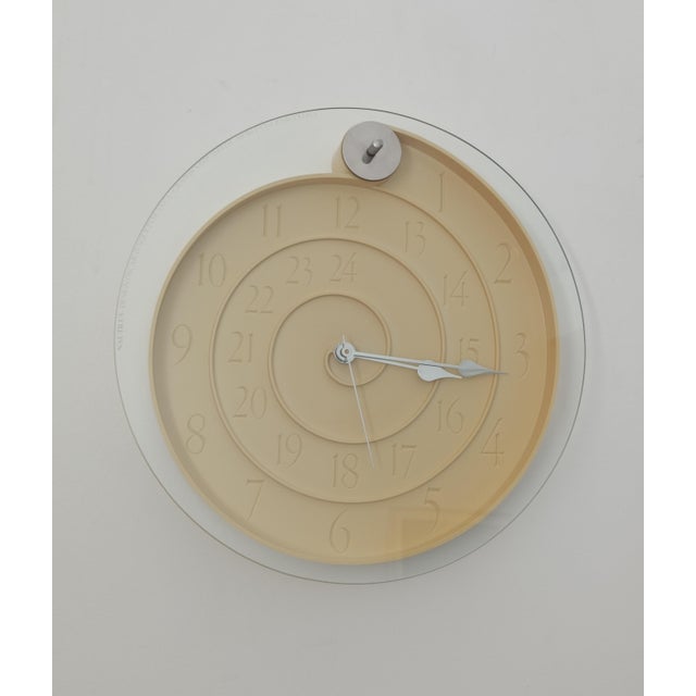 Nautilus Clock by Oscar Tusquets for Mobles 114, 1995 For Sale - Image 10 of 10