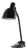 Bauhaus Enamel Desk Lamp in Black from HLX Hellux Hannover, 1920s For Sale