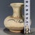 Vintage White Glazed Pottery Vase – Slip-Painted Floral Motif, Folk Style For Sale - Image 4 of 9