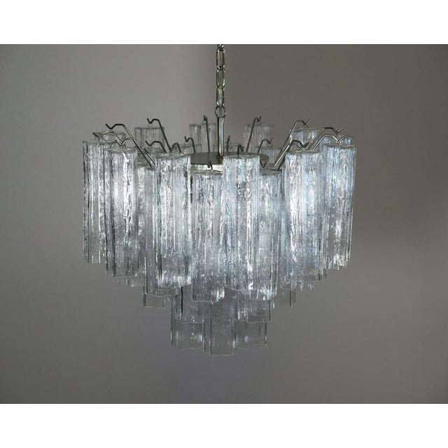 Chandelier Tronchi by Toni Zuccheri for Venini, Murano, 1990s For Sale - Image 11 of 18