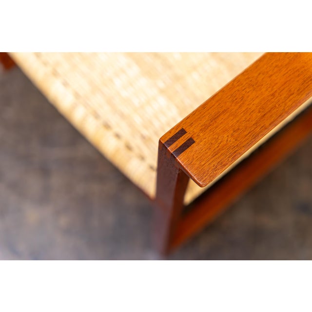 Early BM 62 Armchair by Børge Mogensen for P. Lauritsen and Son, 1958 For Sale - Image 11 of 17