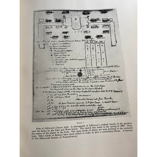 1941 Thomas Jefferson's Flower Garden Book For Sale In New York - Image 6 of 10