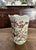Pair Early 20th C Famille Rose Floral 6” Enamel Chinese Scalloped Vase Vases For Sale - Image 4 of 5