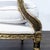 Vintage White Upholstered Lounge Chair With Ornate Gold Wooden Frame For Sale - Image 9 of 16