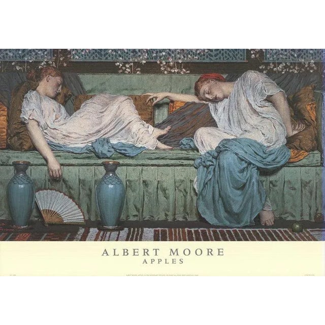 Artist: Albert Moore Title: Apples Year: 1994 Signed: No Medium: Offset Lithograph Paper Size: 22.5 x 32 inches ( 57.15 x...
