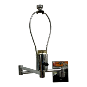 Hansen Polished Chrome Swing Arm Wall Sconce.