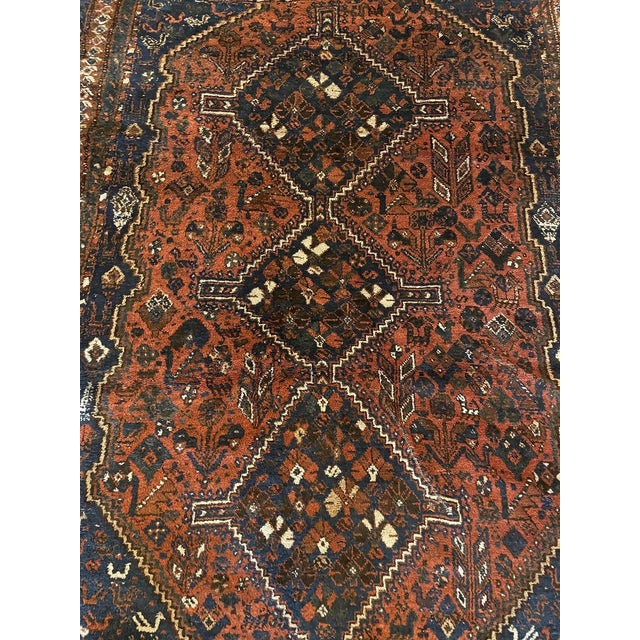 Vintage Middle Eastern Rug For Sale - Image 6 of 7
