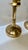 Metal 1960s Sarreid Mid-Century Modern Brass Candle Holders With Concave Reflectors a Pair For Sale - Image 7 of 16