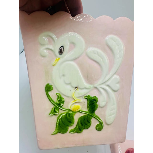 Palm Beach Style Vintage Ceramic Cookie Jar For Sale - Image 4 of 9