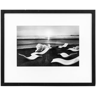 Martine Franck, Beach Run by Club Med, Agadir, Morocco Vintage Silver Gelatin Photograph Print, 1976 For Sale