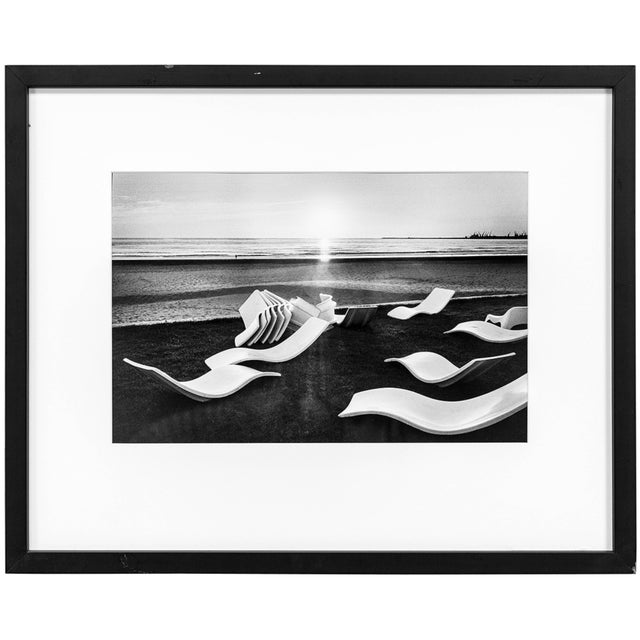 Martine Franck, Beach Run by Club Med, Agadir, Morocco Vintage Silver Gelatin Photograph Print, 1976 For Sale