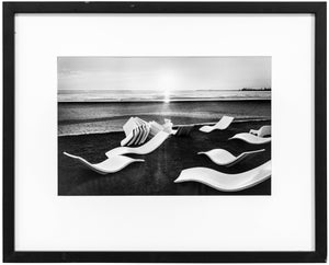 Martine Franck, Beach Run by Club Med, Agadir, Morocco Vintage Silver Gelatin Photograph Print, 1976