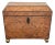 19th Century English Regency Tea Caddy With Faux Tortoise Shell Interior Compartment Top For Sale