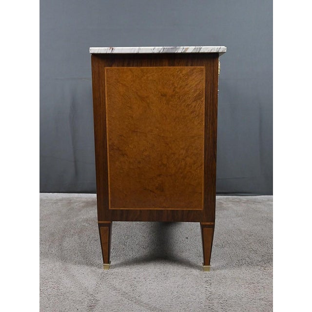 Small Louis XVI Chest of Drawers, 1940s For Sale - Image 16 of 18