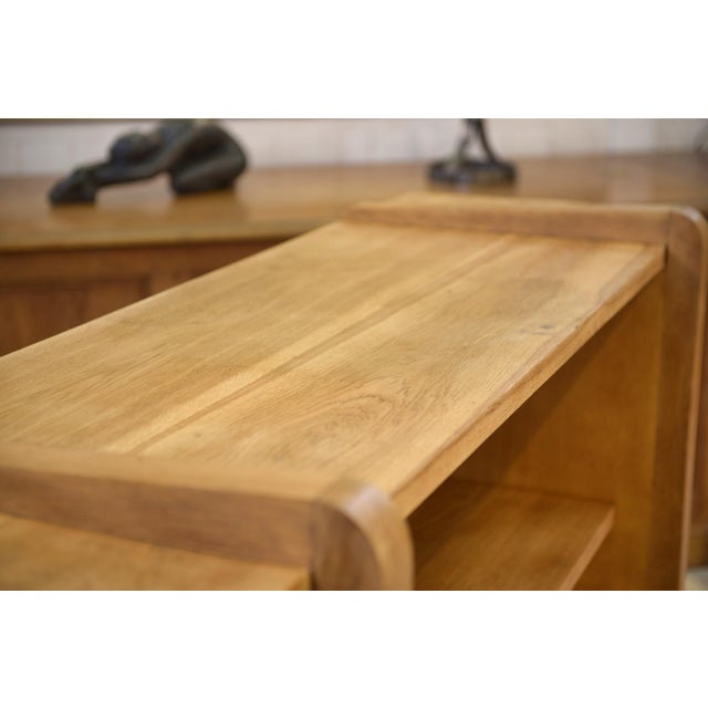 1940s Art Deco Modernist Oak Shelf, 1940s For Sale - Image 5 of 13