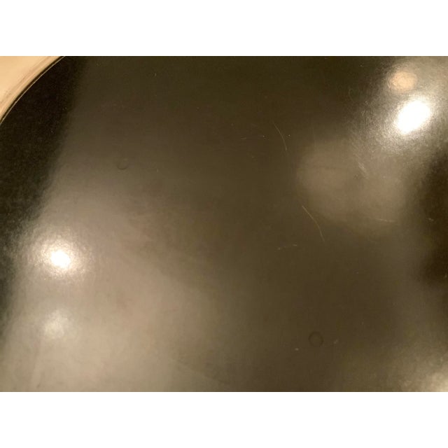 1960s 1960s F. B. Rogers Silver Plate and Black Bakelite Barware Tray For Sale - Image 5 of 10