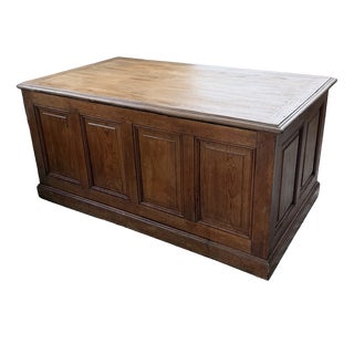 Vintage Oak Counter, 1950s For Sale
