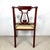 Vintage Mahogany Lyre-Back Armchair With Elegant Carved Details For Sale In Philadelphia - Image 6 of 12