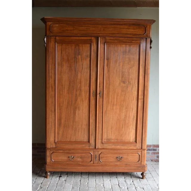 Antique Cabinet in Mahogany For Sale - Image 9 of 10