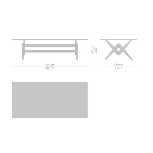 Black Black Stained 056 Capitol Complex Table by Pierre Jeanneret for Cassina For Sale - Image 8 of 9