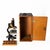 Modern Antique Bausch and Lomb Microscope in Case For Sale - Image 3 of 18
