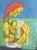 A lithograph from a series titled "Les Innamorati (The Lovers)" by the French artist Jean Cocteau (1889-1963). This work...