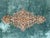 Wool pile genuine hand made vintage Persian Kerman rug- Thick pile.