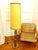1970s Vintage Floor Lamp in Chrome and Textured Glass by Richard Essig, 1970s For Sale - Image 5 of 9