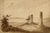 William Page, Temple of Olympian Zeus, Agrigento, Sicily, Watercolour For Sale