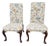 Pair of Queen Anne Style Side Chairs For Sale