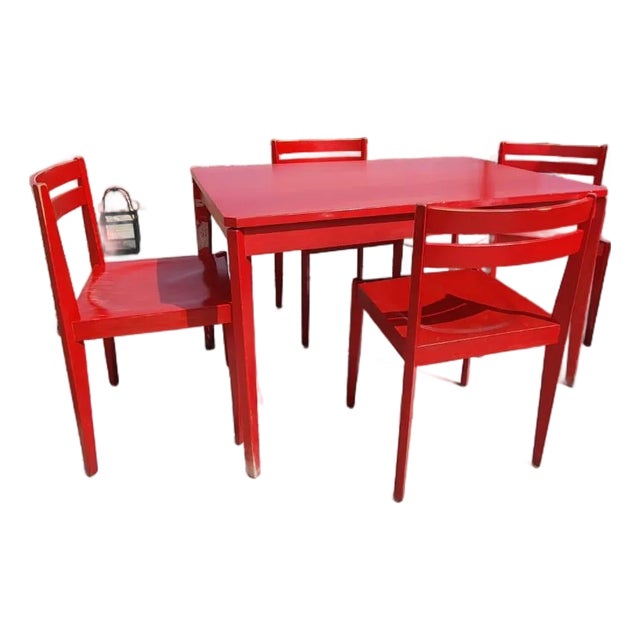 Mid 20th Century Thonet Dining Set For Sale