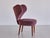 Purple Mohair Heart Chair from Brøndbyøster Furniture, Denmark, 1953 For Sale - Image 16 of 18