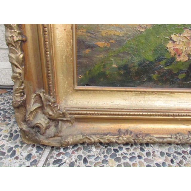 1920s Still Life Floral and Cockatoo Painting, Attrib to Geoffrey Holt For Sale - Image 16 of 18