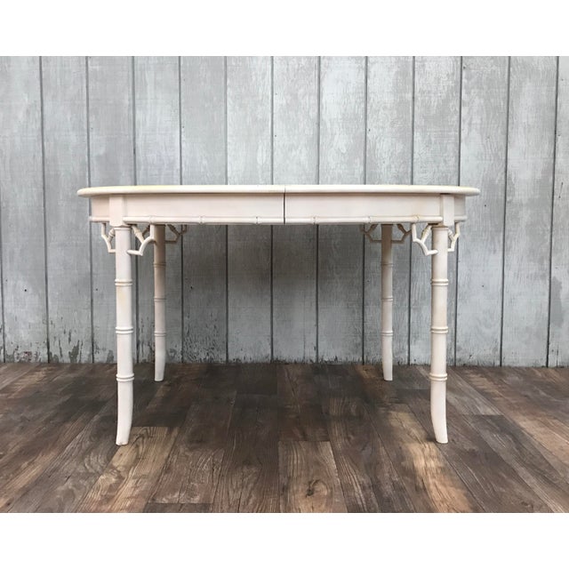 Thomasville Allegro Faux Bamboo Dining Table Chairish