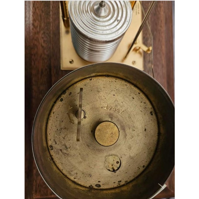 Short & Mason London, Made in England No A19662 Cyclo Stormograph Barograph, 1920 For Sale - Image 11 of 11
