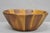 Wood Vintage Bill.F Bf Mid Century Modern Acacia Wood Salad Fruit Bowl For Sale - Image 7 of 11