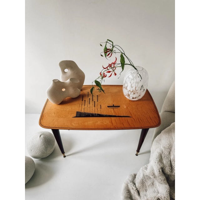 Mid-Century Coffee Table with Wooden Top, 1960s For Sale - Image 4 of 18