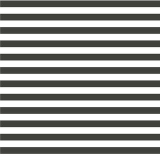 Mitchell Black Home Versa Stripe Jet Black Prepasted Wallpaper For Sale