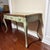 French Vintage Hand Painted Italian Style Writing Desk Console For Sale - Image 3 of 12