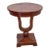 Vintage Round Mahogany Side Table For Sale
