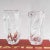 Transparent Vintage Orrefors Crystal Waterfall Vase by Edvin Ohrstrom - a Pair For Sale - Image 8 of 10